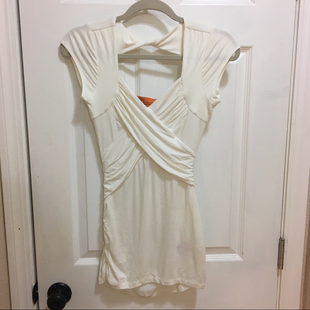 Classy Off-white Top